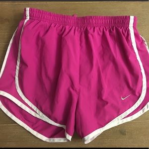 Pink Nike Dri Fit Shorts